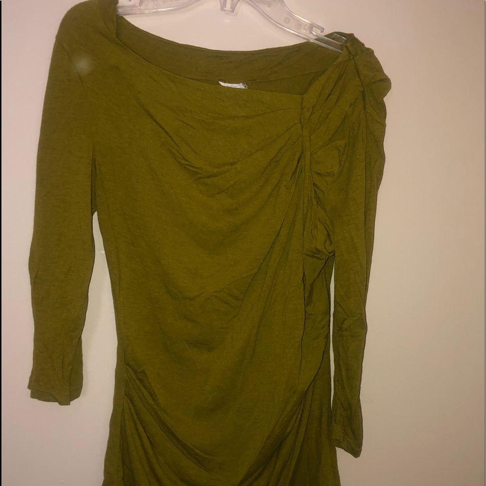 Olive Green Top